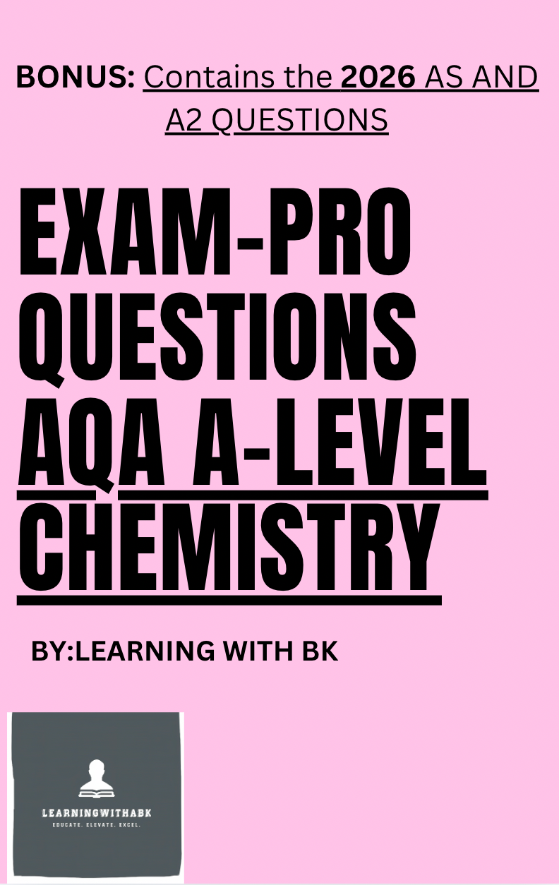ExamPro AQA A-Level Chemistry Questions + 2025 Papers – Learning