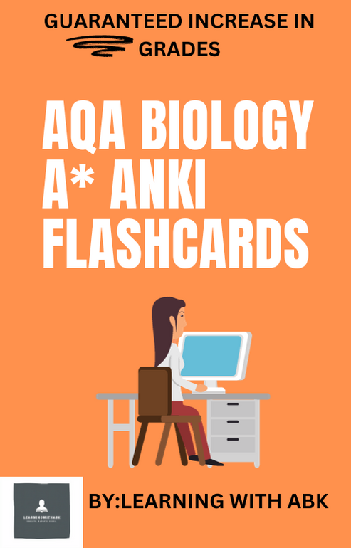 AQA A-Level Biology Anki Flashcards 2026 | A* Exam Prep – Learning with BK