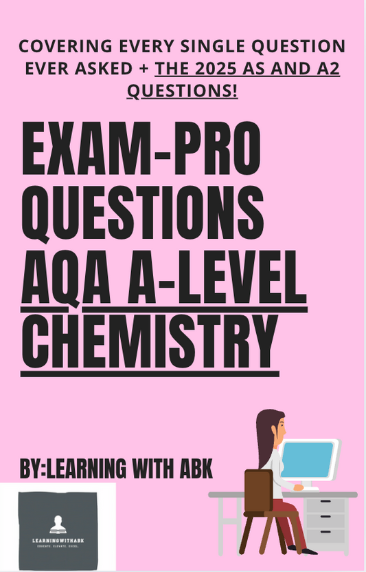 EXAMPRO QUESTION BANK - AQA A-LEVEL CHEMISTRY + 2025 papers