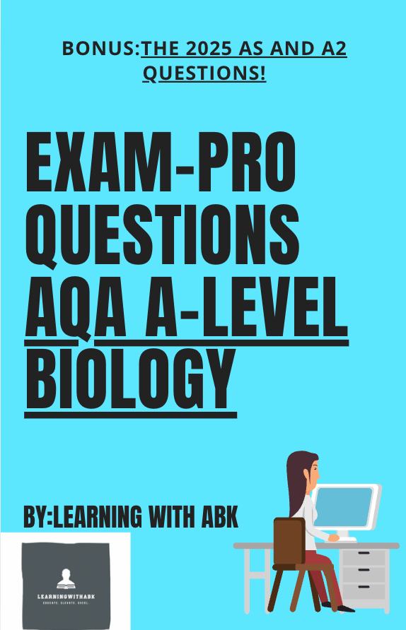 EXAMPRO QUESTION BANK- AQA A-LEVEL BIOLOGY + 2025 Papers