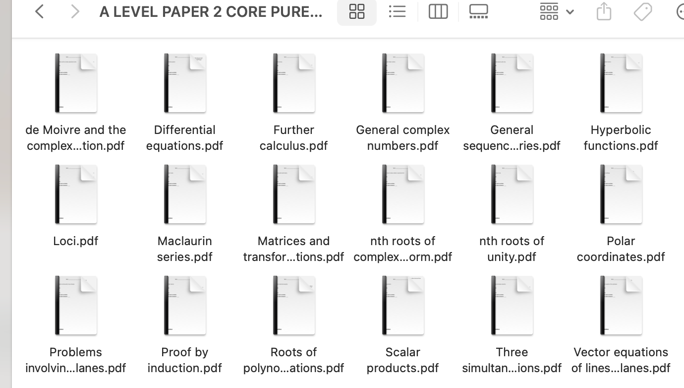 EXAM-WIZARD QUESTIONS - EDEXCEL A-LEVEL FURTHER MATHS